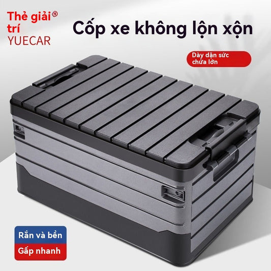 Hộp lưu trữ trên xe ô tô, hộp lưu trữ cốp xe, hộp lưu trữ cắm trại ngoài trời